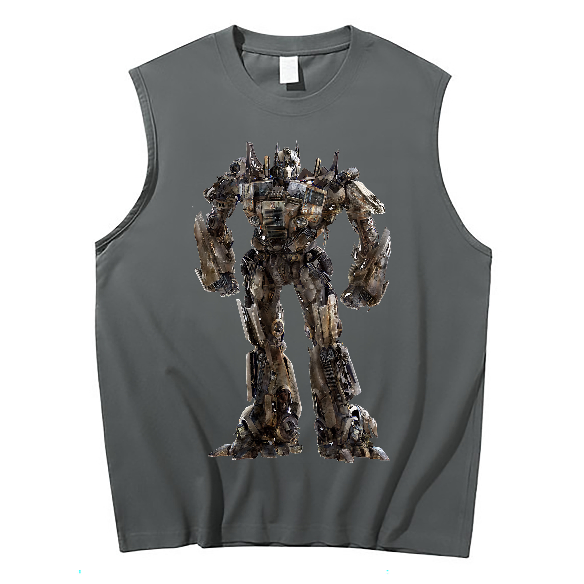 （画像用） Transformers トランスフォーマー コットン100％タンクトップ（フロントプリント）